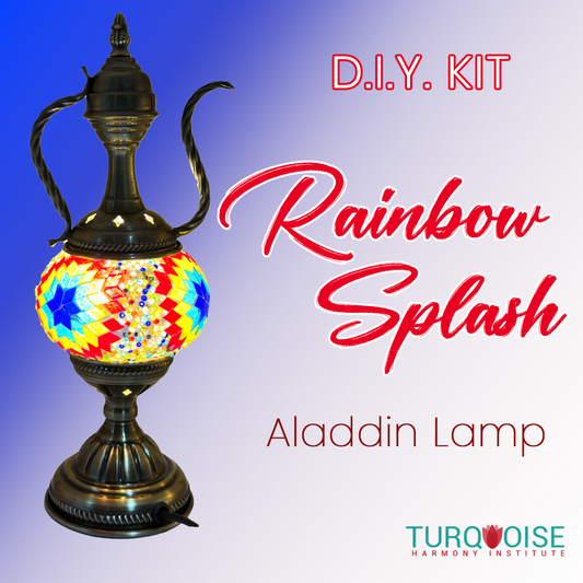 D.I.Y. KIT RAINBOW SPLASH ALADDIN LAMP