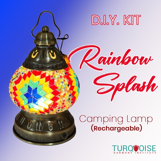 D.I.Y. KIT RAINBOW SPLASH CAMPING LAMP