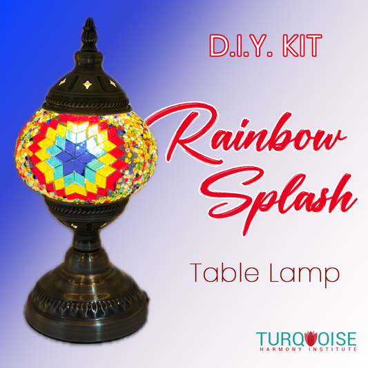 D.I.Y. KIT RAINBOW SPLASH TABLE LAMP