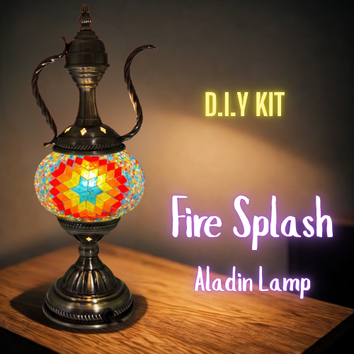 D.I.Y. KIT FIRE SPLASH ALADDIN LAMP
