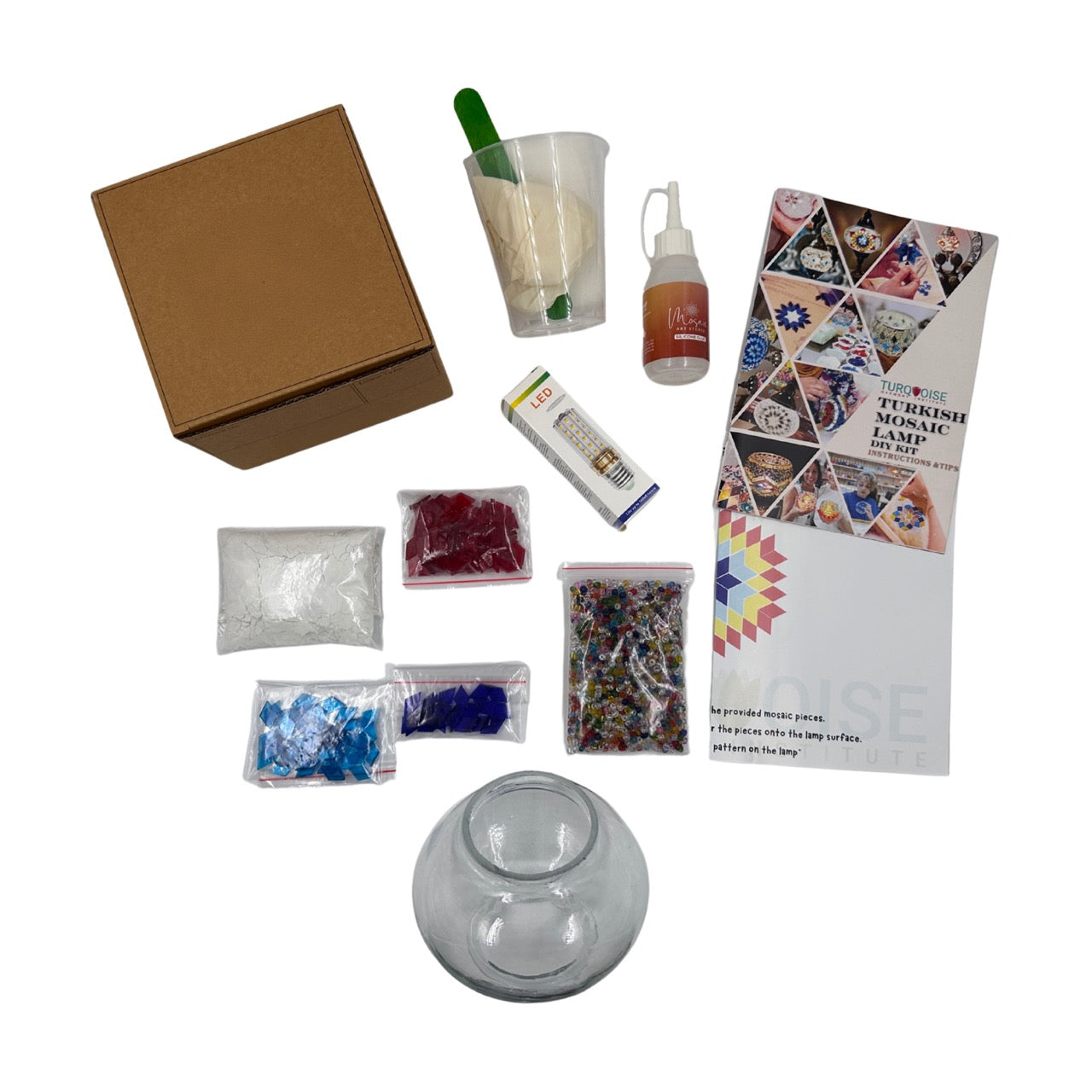 D.I.Y. KIT RAINBOW SPLASH ALADDIN LAMP